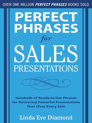 cover image of Perfect Phrases for Sales Presentations